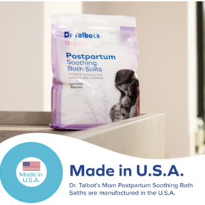 Dr. Talbot's Postpartum Soothing Bath Salts: Lavender Infused Relaxation for New Moms